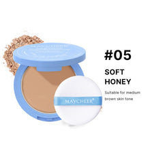Load image into Gallery viewer, Waterproof Contour Powder Oil Control Matte Finishing Pressed Powder for Face Slimming Long-lasting Makeup
