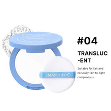 Load image into Gallery viewer, Waterproof Contour Powder Oil Control Matte Finishing Pressed Powder for Face Slimming Long-lasting Makeup
