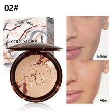 Load image into Gallery viewer, Baked Setting Powder Finishing Pressed Powder for Face Makeup Long-lasting Oil Control Highlighter Shimmer &amp; Matte Setting Makeup
