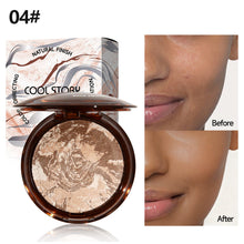 Load image into Gallery viewer, Baked Setting Powder Finishing Pressed Powder for Face Makeup Long-lasting Oil Control Highlighter Shimmer &amp; Matte Setting Makeup
