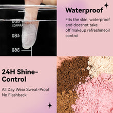 Load image into Gallery viewer, Oil Control Matte Powder Translucent Loose Setting Powder for Shine-Free Face Long Wear Finishing Powder for Oily Combination Skin
