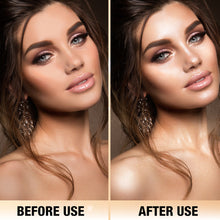 Load image into Gallery viewer, Glitter Highlighter Powder Diamond High Gloss Makeup Face Body Pearlescent Highlighter for Cheeks Shoulders Collarbone Party Makeup
