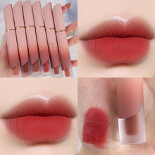 Load image into Gallery viewer, 6 Colors Dual-Use Liquid Matte Lipstick Lip Balm Pink Long-Lasting Non-Stick to Cup Available for Lip And Cheek Makeup
