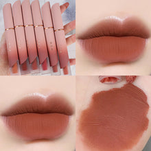 Load image into Gallery viewer, 6 Colors Dual-Use Liquid Matte Lipstick Lip Balm Pink Long-Lasting Non-Stick to Cup Available for Lip And Cheek Makeup
