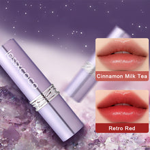 Load image into Gallery viewer, Velvet Matte Dark Rose Lipstick Lightweight Smooth Texture Long-lasting Hydration Lip Gloss Nourishing Essence Care Lipstick
