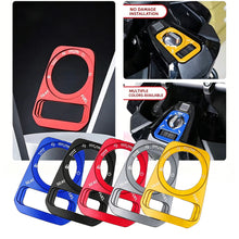 Load image into Gallery viewer, Aluminum Motorcycle Ignition Switch Cover For Honda ADV350 2022-2025 Key Hole Protective &amp; Decorative Guard Scratch &amp; Dust Proof Upgrade
