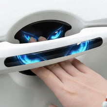 Load image into Gallery viewer, 8Pcs Car Door Handle Bowl Stickers Cat Eye Devil's Eye Pattern Scratch-Proof Protective Anti-Collision Paint Guard Exterior
