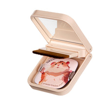 Load image into Gallery viewer, Creative Traceless Soft Brush Puff Set Ultra-thin Portable with Built-in Puff Mirror Flawless Base Foundation Makeup Brush
