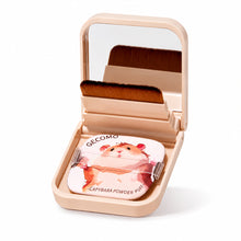 Load image into Gallery viewer, Creative Traceless Soft Brush Puff Set Ultra-thin Portable with Built-in Puff Mirror Flawless Base Foundation Makeup Brush
