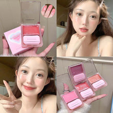 Load image into Gallery viewer, Blush Cream with Moisturizing Evenly Pigmented Blush Natural Light Swelling Color Facial Blusher Women Makeup Cosmetic
