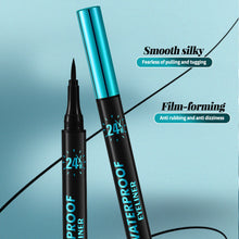 Load image into Gallery viewer, Waterproof Black Fine Long Lasting Smooth Liquid Eyeliner Quick-drying No Fading Eyeliner Beginner Eye Liner Makeup Cosmetic
