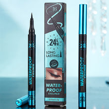 Load image into Gallery viewer, Waterproof Black Fine Long Lasting Smooth Liquid Eyeliner Quick-drying No Fading Eyeliner Beginner Eye Liner Makeup Cosmetic
