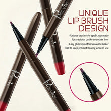 Load image into Gallery viewer, Smooth Color Juice Lip Stain Brush Tip Liquid Lip Liner Long Lasting Waterproof High Pigment Matte Nude Lipliner Pen Makeup

