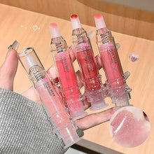 Load image into Gallery viewer, Ice Beet Lip Gloss Essence Honey Pressed Type Lip Gloss Balm Smooth Glitter Transparent Watery Ice Hydrating Lips Glaze
