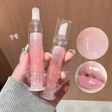 Load image into Gallery viewer, Ice Beet Lip Gloss Essence Honey Pressed Type Lip Gloss Balm Smooth Glitter Transparent Watery Ice Hydrating Lips Glaze
