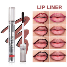Load image into Gallery viewer, Peel Off Lip Liner Matte Lip Stain Pen Long-lasting Tattoo Lip Liner Peelable Smudge Proof Waterproof Lip Color
