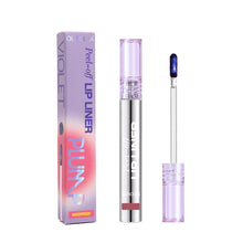 Load image into Gallery viewer, 2-in-1 Lip Liner &amp; Lipstick Peel Off Lip Stain Pen Matte Finish Long Wear Lip Color Smudge Proof Kiss Proof Lip Marker
