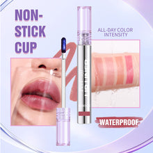 Load image into Gallery viewer, 2-in-1 Lip Liner &amp; Lipstick Peel Off Lip Stain Pen Matte Finish Long Wear Lip Color Smudge Proof Kiss Proof Lip Marker

