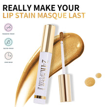 Load image into Gallery viewer, Peeling Lip Liner Pen Matte Liquid Lipstick with Peel Off Formula Waterproof Lip Stain Marker All Day Wear Lip Tattoo
