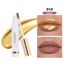 Load image into Gallery viewer, Peeling Lip Liner Pen Matte Liquid Lipstick with Peel Off Formula Waterproof Lip Stain Marker All Day Wear Lip Tattoo

