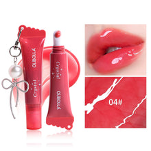 Load image into Gallery viewer, 6 Colors Shiny Lip Gloss Long Lasting Hydrating Tint Pearl Bow Lip Gloss High Shine Liquid Lipstick Moisturizing Lip Makeup for Daily Use
