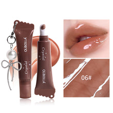 Load image into Gallery viewer, 6 Colors Shiny Lip Gloss Long Lasting Hydrating Tint Pearl Bow Lip Gloss High Shine Liquid Lipstick Moisturizing Lip Makeup for Daily Use
