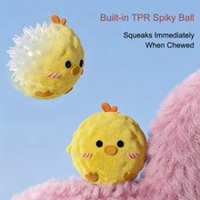 Load image into Gallery viewer, Pet Squeaky Spike Hedgehog Plush Dog Ball Bouncy Crinkle Chew Resistant Puppy Toy For Small Dogs
