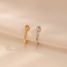 Load image into Gallery viewer, 1Pc U-shape Non Piercing Fake Nose Clip Inlaid Zircon Flower Nose Ring Hip Hop Fashion Body Jewelry For Women
