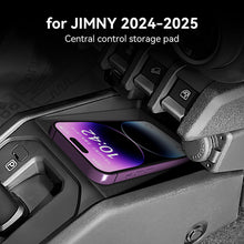 Load image into Gallery viewer, Car Center Console Storage Box Central Tray Pad Organizer Stowing Tidying Car Interior Accessories Black for Suzuki Jimny 2024 2025
