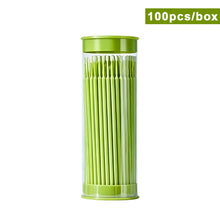 Load image into Gallery viewer, 100pcs Disposable Nano Cotton Swab Wholesale Portable Boxed Canned Small Head Cotton Swab Eyeliner Grafting Eyelash Thin Cotton Swab
