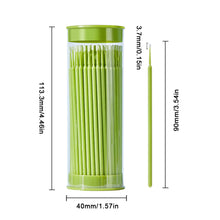 Load image into Gallery viewer, 100pcs Disposable Nano Cotton Swab Wholesale Portable Boxed Canned Small Head Cotton Swab Eyeliner Grafting Eyelash Thin Cotton Swab
