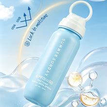 Load image into Gallery viewer, Spray High Protection Small Aperture Waterproof Sweat Proof Refreshing Oil Temperature Control Summer Refreshing Sunscreen Spray
