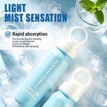 Load image into Gallery viewer, Spray High Protection Small Aperture Waterproof Sweat Proof Refreshing Oil Temperature Control Summer Refreshing Sunscreen Spray

