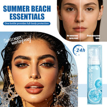 Load image into Gallery viewer, Spray High Protection Small Aperture Waterproof Sweat Proof Refreshing Oil Temperature Control Summer Refreshing Sunscreen Spray
