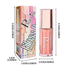 Load image into Gallery viewer, Moisturizing Sequins Lipstick Full Lip Makeup Beginner Transparent Lipstick Female Cosmetics Flowing Mirror Lip Glaze
