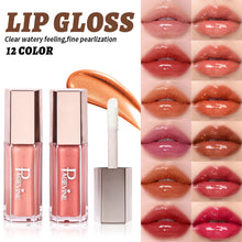 Load image into Gallery viewer, Moisturizing Sequins Lipstick Full Lip Makeup Beginner Transparent Lipstick Female Cosmetics Flowing Mirror Lip Glaze
