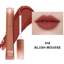 Load image into Gallery viewer, 2-in-1 Velvet Nude Lip Tint &amp; Cheek Stain Blusher Matte Lip Gloss Blush Waterproof Long Lasting Natural Makeup Cosmetics
