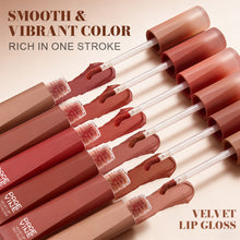 Load image into Gallery viewer, 2-in-1 Velvet Nude Lip Tint &amp; Cheek Stain Blusher Matte Lip Gloss Blush Waterproof Long Lasting Natural Makeup Cosmetics

