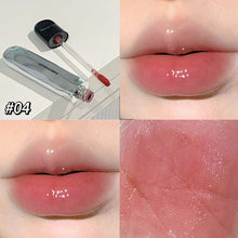 Load image into Gallery viewer, Nude Mirror Lip Gloss Clear Moisturizing Hydrating Water Light Jelly Plump Lip Glaze Oil Lipstick Tint Women Makeup Cosmetics
