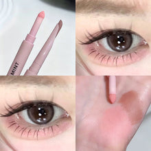 Load image into Gallery viewer, 2 in 1 Double-ended Silkworm Eyeliner Shadow Highlight Naturally Brightening Long-lasting Eye Makeup Highligher Eye Cosmetics
