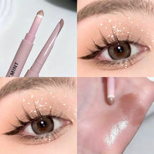Load image into Gallery viewer, 2 in 1 Double-ended Silkworm Eyeliner Shadow Highlight Naturally Brightening Long-lasting Eye Makeup Highligher Eye Cosmetics
