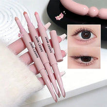Load image into Gallery viewer, 2 in 1 Double-ended Silkworm Eyeliner Shadow Highlight Naturally Brightening Long-lasting Eye Makeup Highligher Eye Cosmetics
