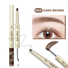 Load image into Gallery viewer, Double Head Eyebrow Cutter Liquid Eye Black Mascara Silky Smooth Not Easy To Smudge Waterproof Natural Eyebrow Brush Cosmetics
