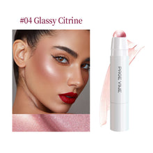 Load image into Gallery viewer, Natural Clear Water Light Pearl Light Highlighter Polarized Eye Shadow Brightening Stick Glowup Highlighter Stick Cosmetics
