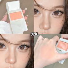 Load image into Gallery viewer, Creative Slide Up Dough Cheek Texture Satin Powder Blusher Nude Makeup Tender Naturally Rouge Powder Powder Blush Entropy Cream
