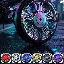 Load image into Gallery viewer, 2Pcs Motorcycle Reflective Sticker Night Warning Glow Board Safety Decal for Side Panel E-Scooter
