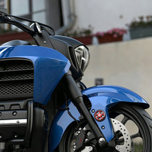 Load image into Gallery viewer, 2Pcs Motorcycle Reflective Sticker Night Warning Glow Board Safety Decal for Side Panel E-Scooter
