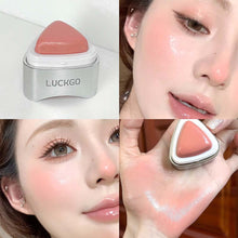 Load image into Gallery viewer, Creative Triangle Powder Blusher Naturally matte Expands Moisturizes Clears Blush Stick Facial Women Makeup Cosmetic
