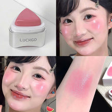 Load image into Gallery viewer, Creative Triangle Powder Blusher Naturally matte Expands Moisturizes Clears Blush Stick Facial Women Makeup Cosmetic
