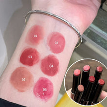 Load image into Gallery viewer, Water Gloss Mirror Pressed Lipstick Moisturizes Not Easy To Smudge Natural Waterproof Lipstick Makeup Beauty Cosmetic
